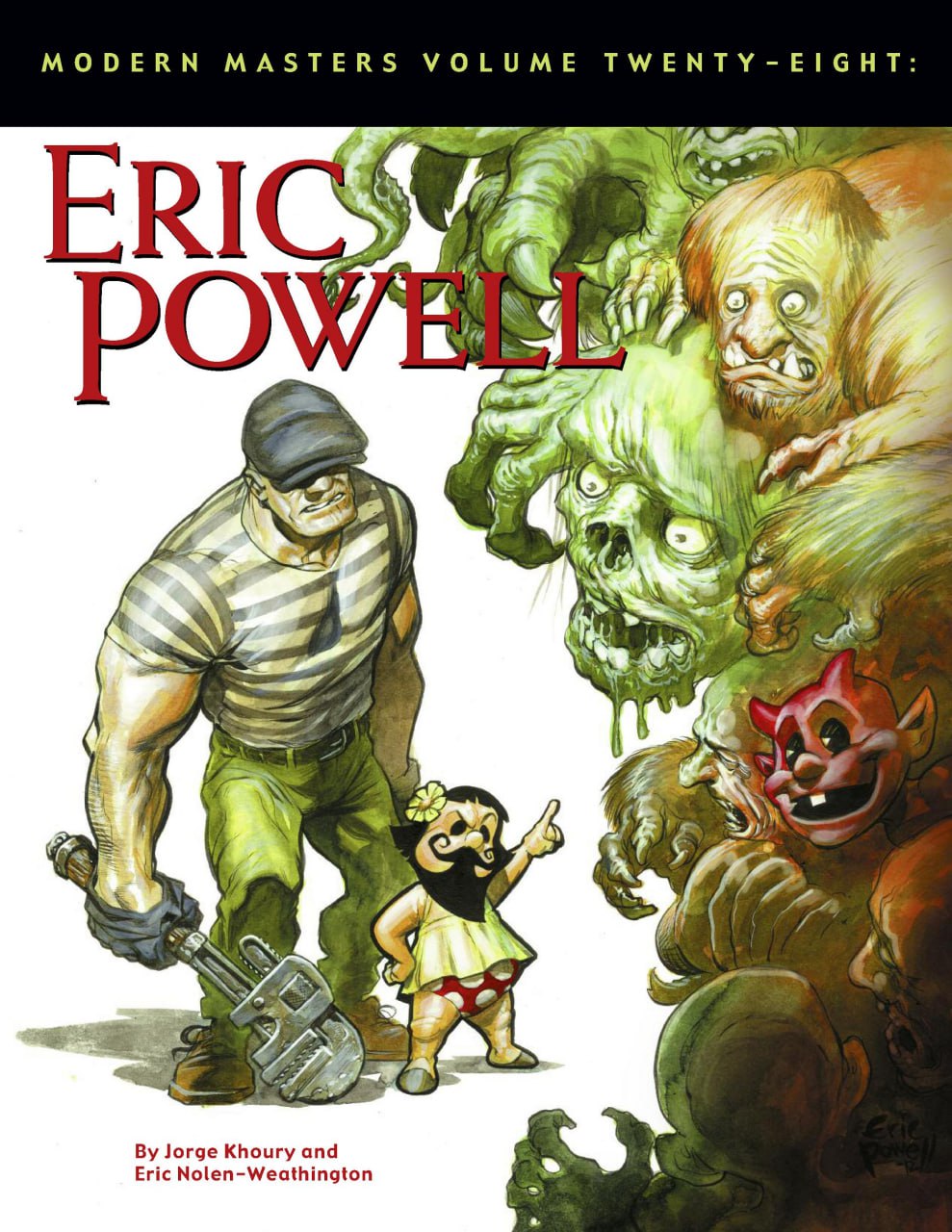 Portada ampliada de MODERN MASTERS VOLUME TWENTY-EIGHT: ERIC POWELL