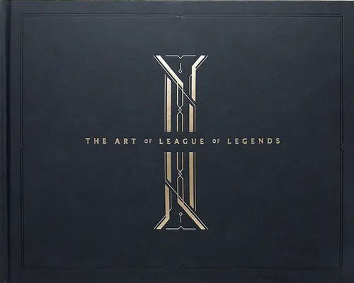 Portada ampliada de THE ART OF LEAGUE OF LEGENDS