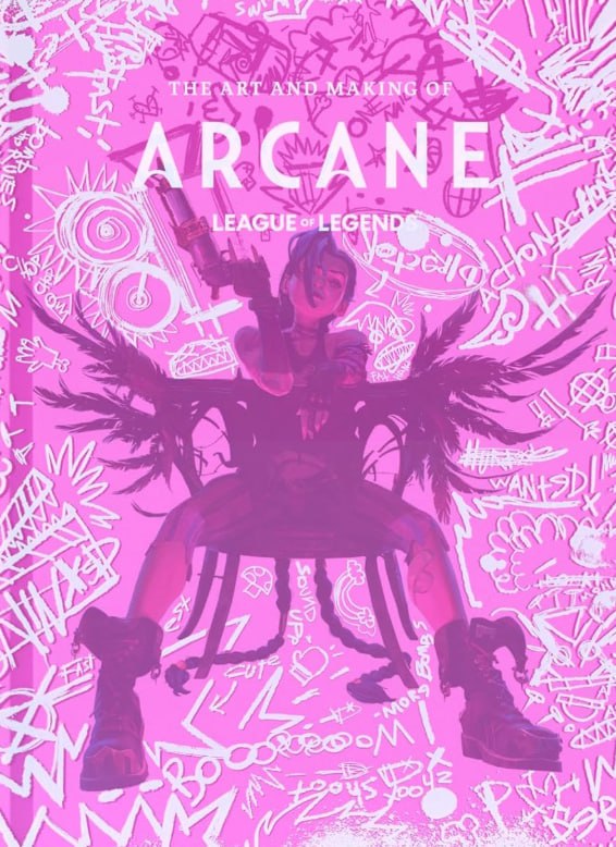 Portada ampliada de THE ART AND MAKING OF ARCANE LEAGUE OF LEGENDS