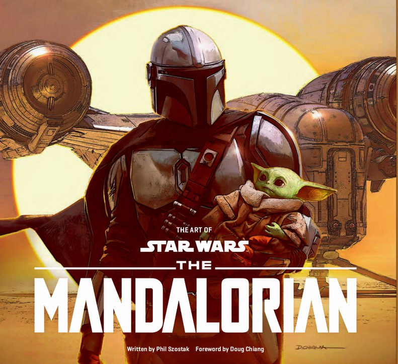 Portada ampliada de The Art of Star Wars: The Mandalorian