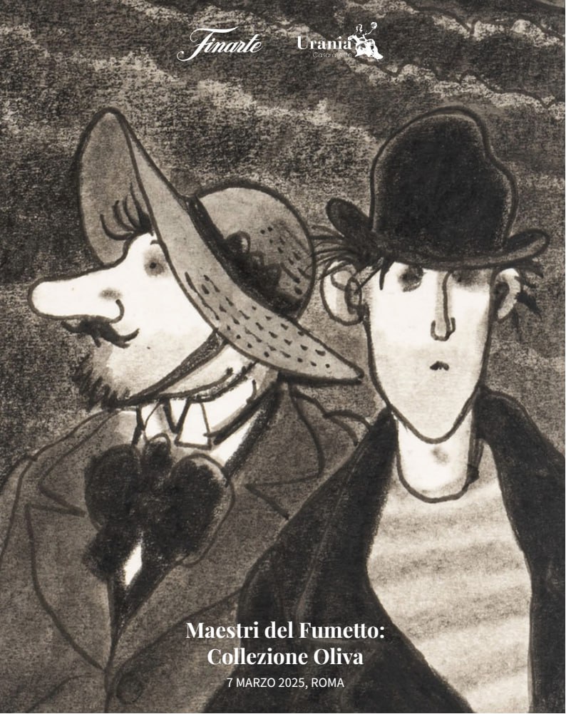 Portada ampliada de Maestri del Fumetto: Collezione Oliva