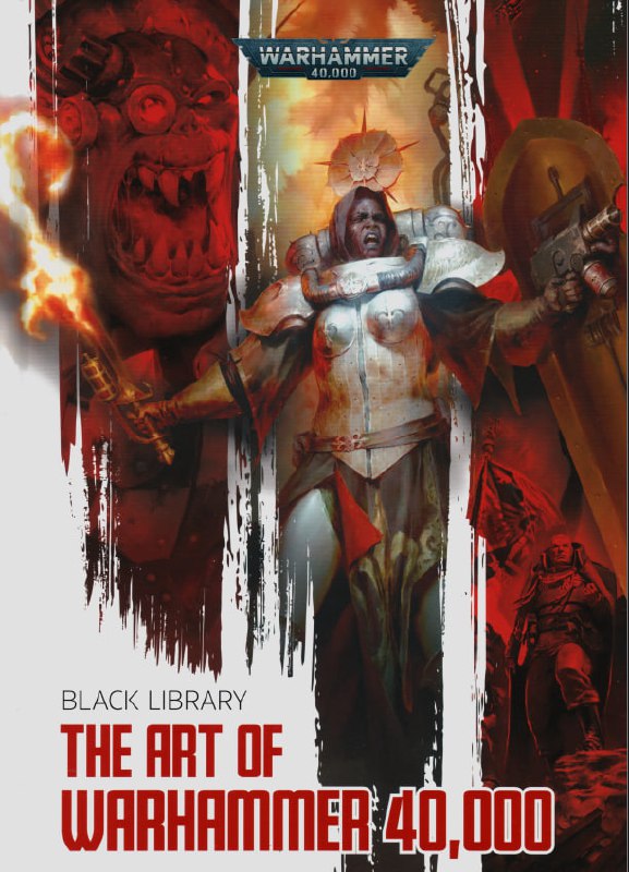 Portada ampliada de THE ART OF WARHAMMER 40,000