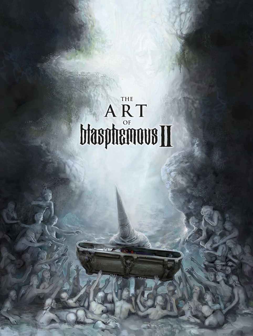 Portada ampliada de The Art of Blasphemous II