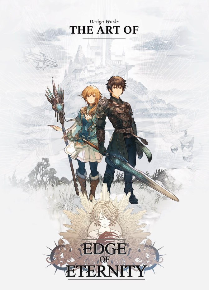 Portada ampliada de THE ART OF EDGE OF ETERNITY