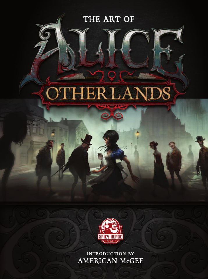 Portada ampliada de THE ART OF ALICE: OTHERLANDS