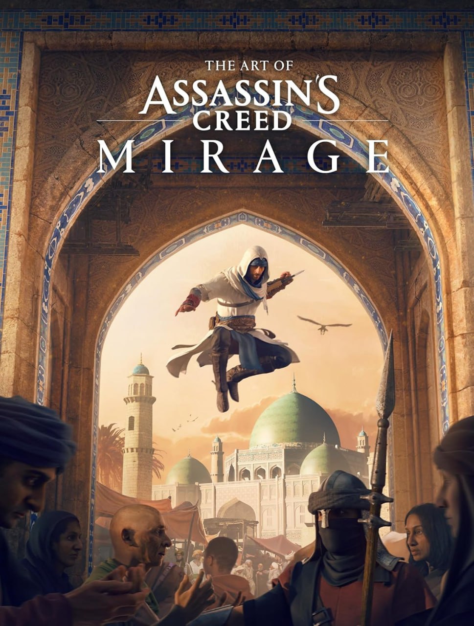 Portada ampliada de THE ART OF ASSASSIN'S CREED MIRAGE