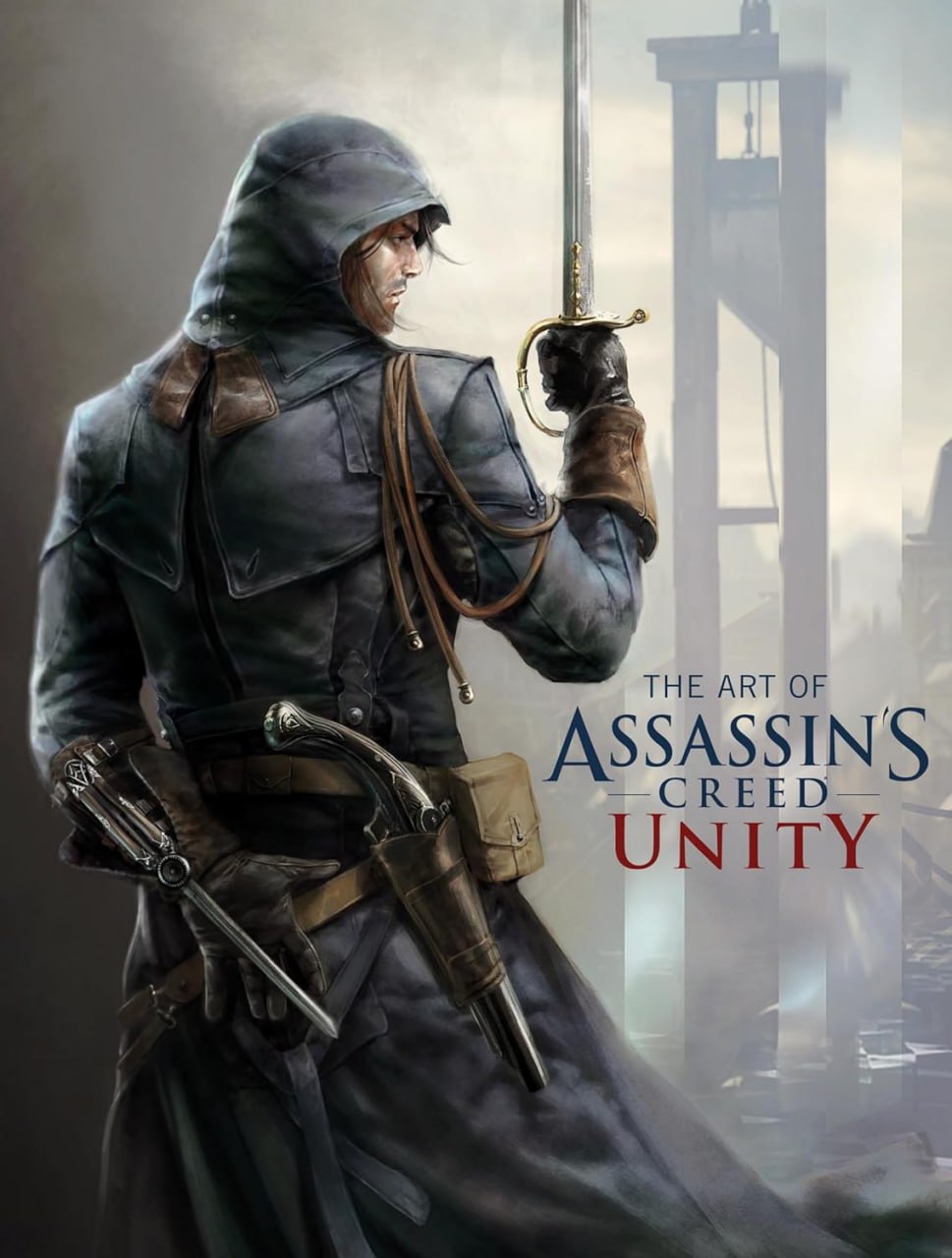 Portada ampliada de The Art of Assassin's Creed Unity