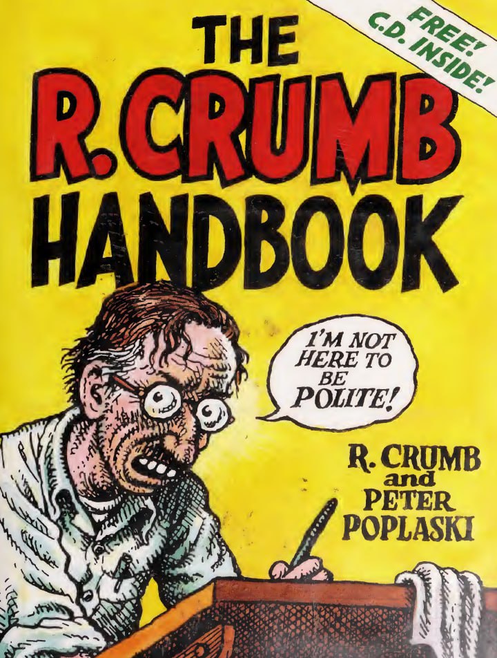 Portada ampliada de THE R.CRUMB HANDBOOK