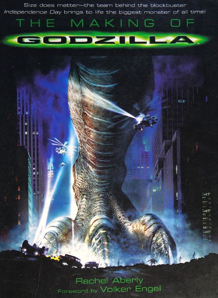 Portada ampliada de THE MAKING OF GODZILLA