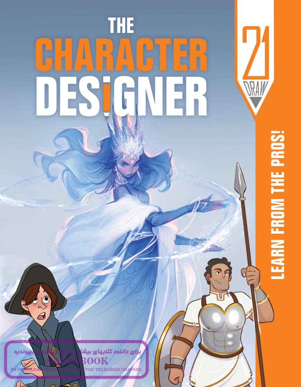 Portada ampliada de THE CHARACTER DESIGNER