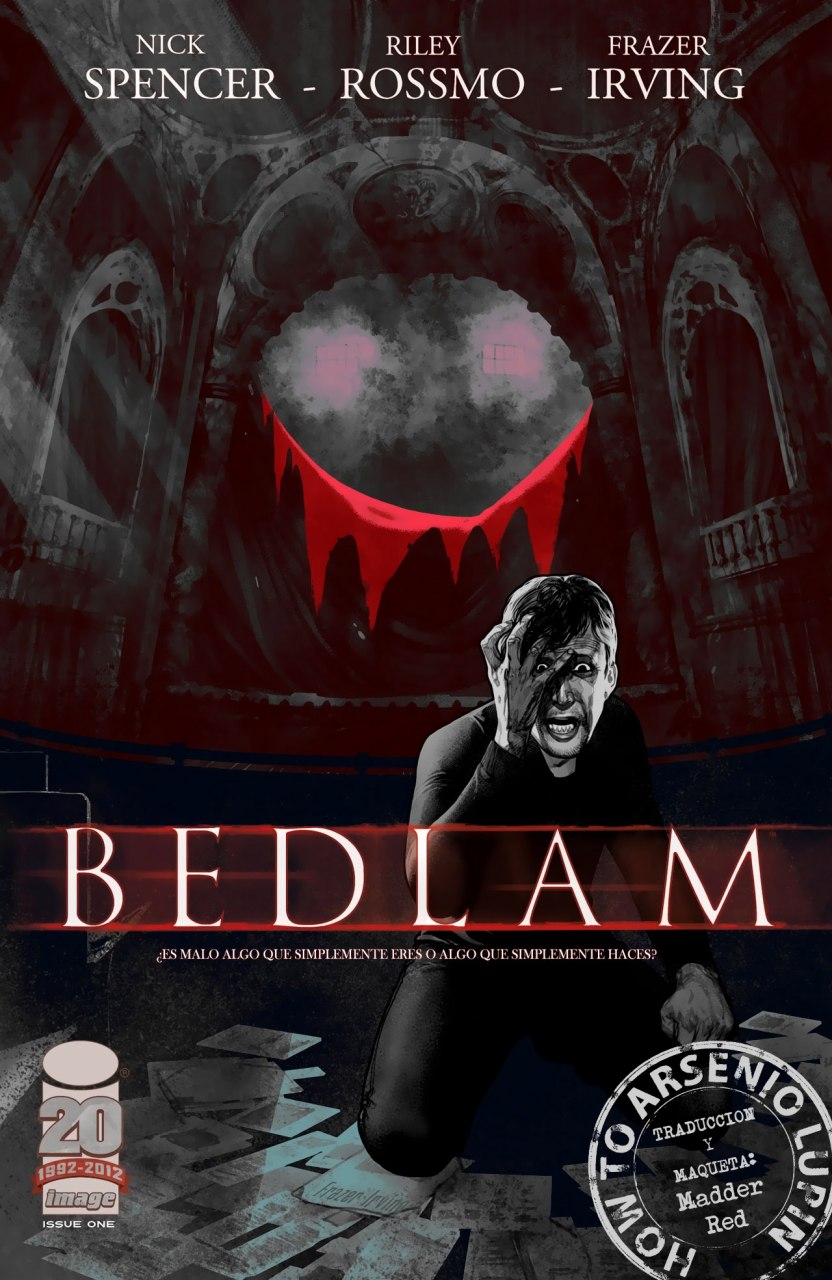 Portada ampliada de BEDLAM