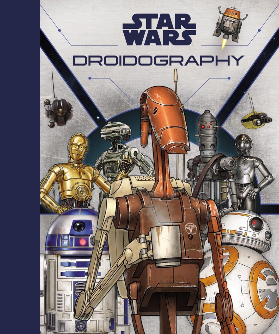 Portada ampliada de STAR WARS DROIDOGRAPHY