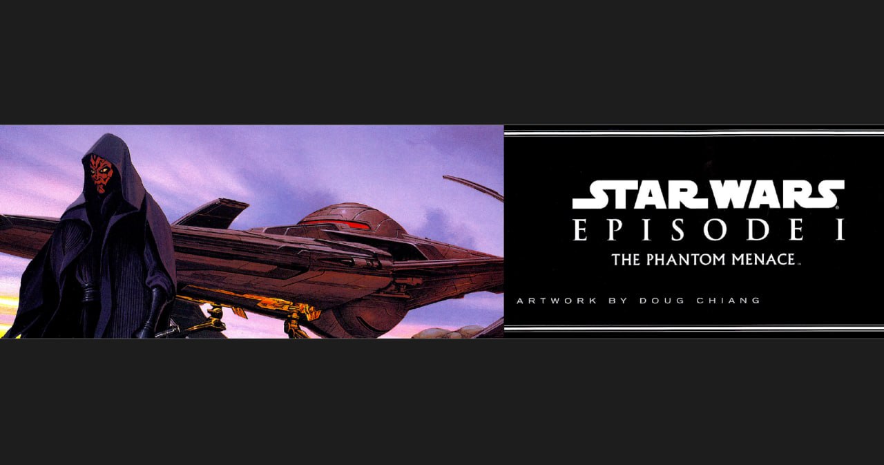 Portada ampliada de STAR WARS EPISODE I THE PHANTOM MENACE