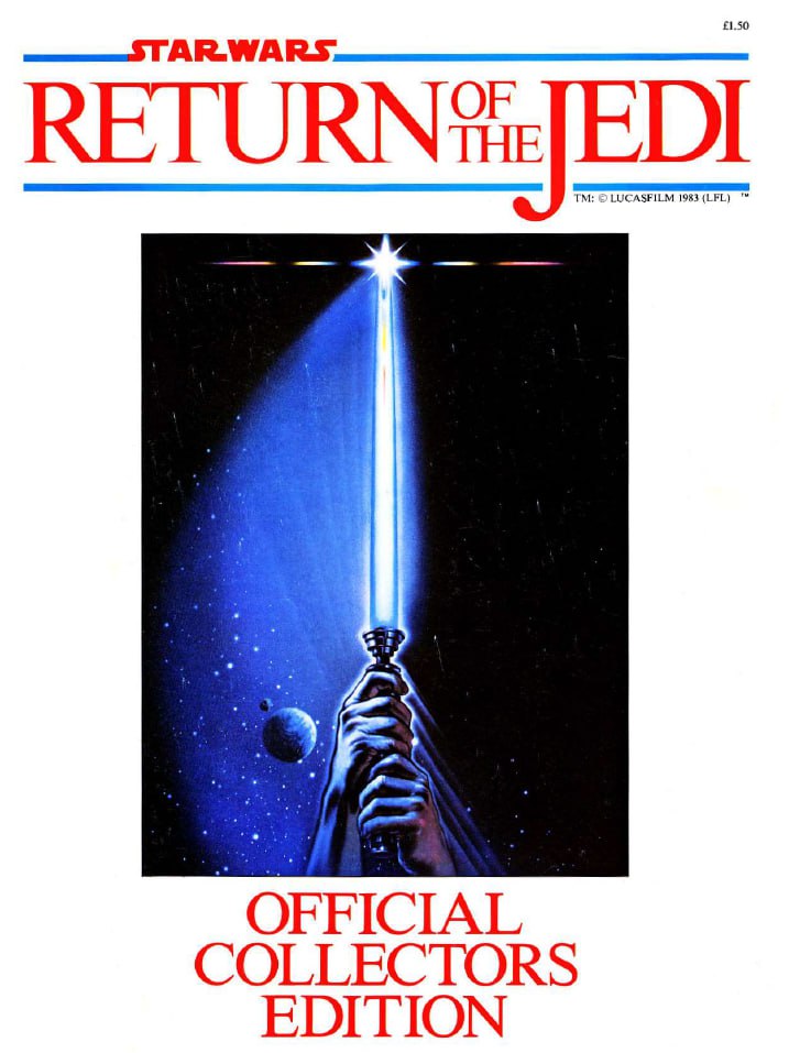 Portada ampliada de RETURN OF THE JEDI