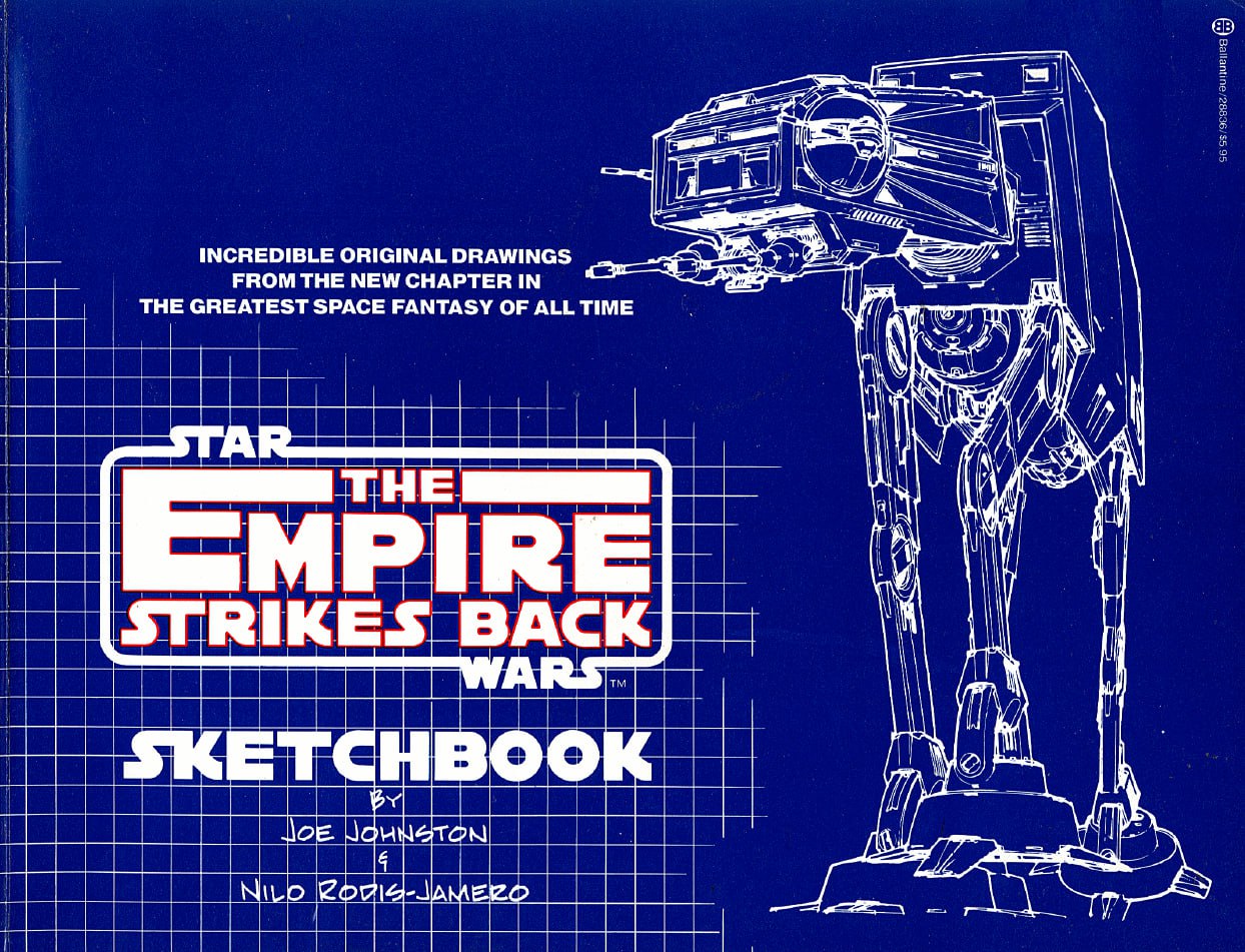 Portada ampliada de STAR THE EMPIRE STRIKES BACK WARS SKETCHBOOK