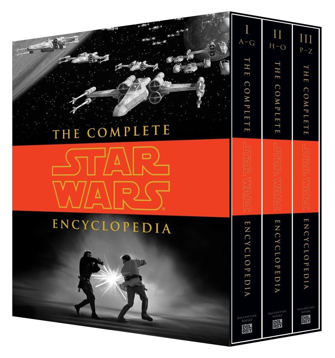 Portada ampliada de THE COMPLETE STAR WARS ENCYCLOPEDIA