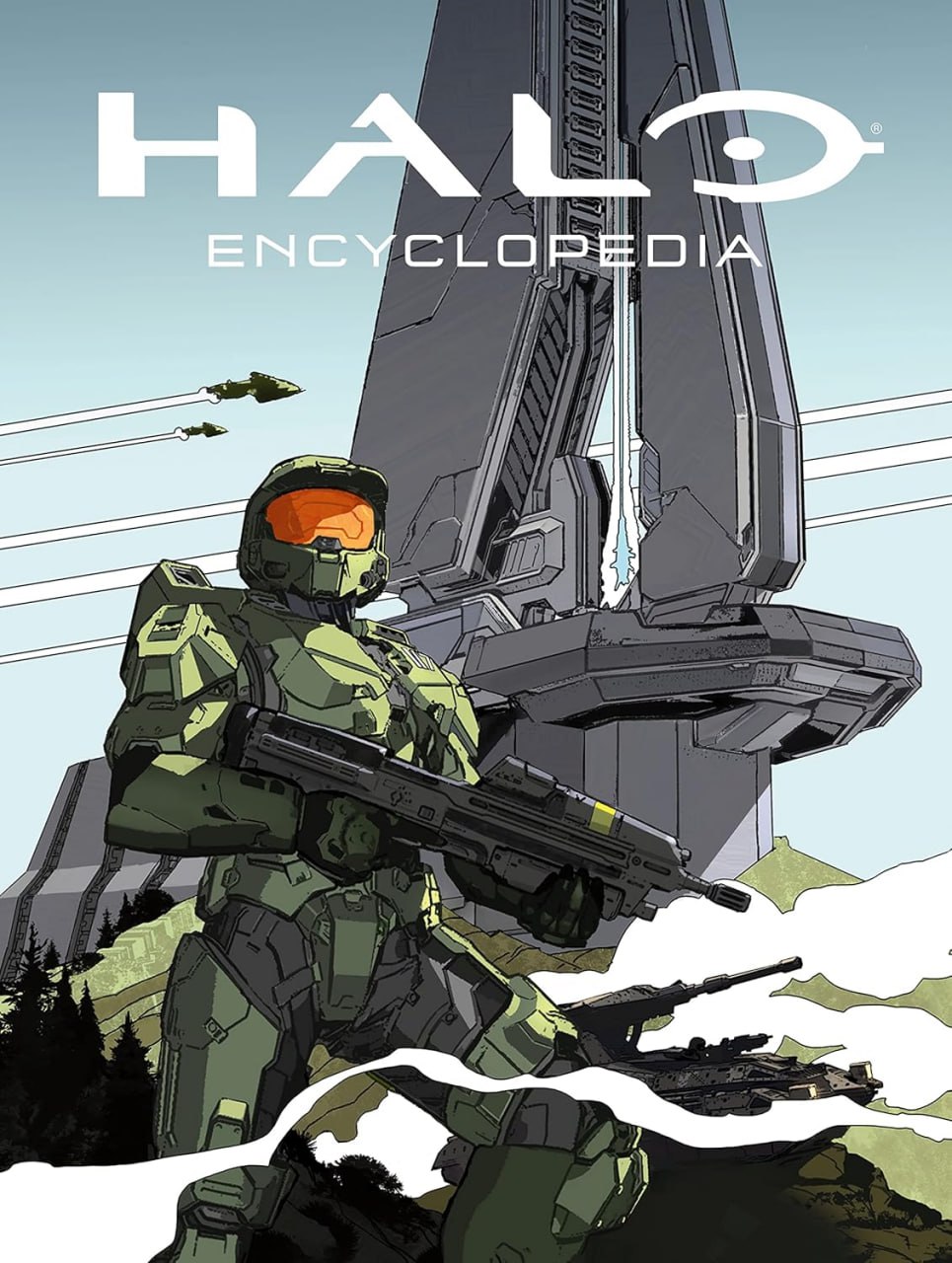 Portada ampliada de HALO ENCYCLOPEDIA