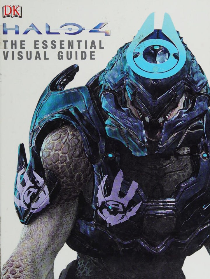 Portada ampliada de HALO 4 THE ESSENTIAL VISUAL GUIDE