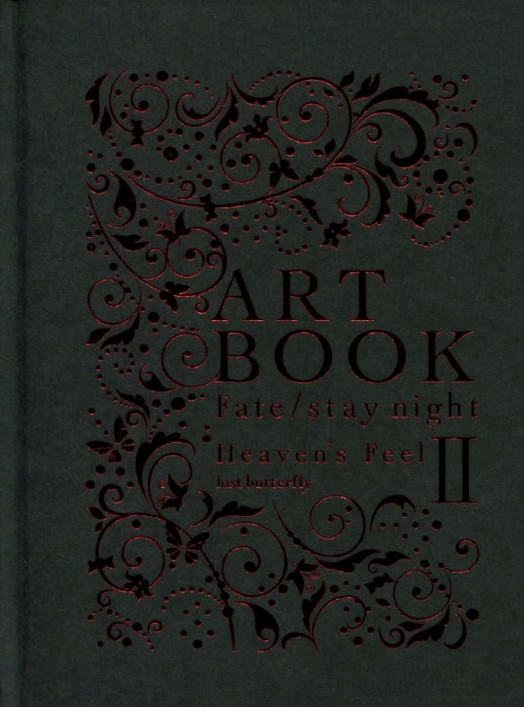 Portada ampliada de ART BOOK Fate/stay night Heavens Feel II lost butterfly
