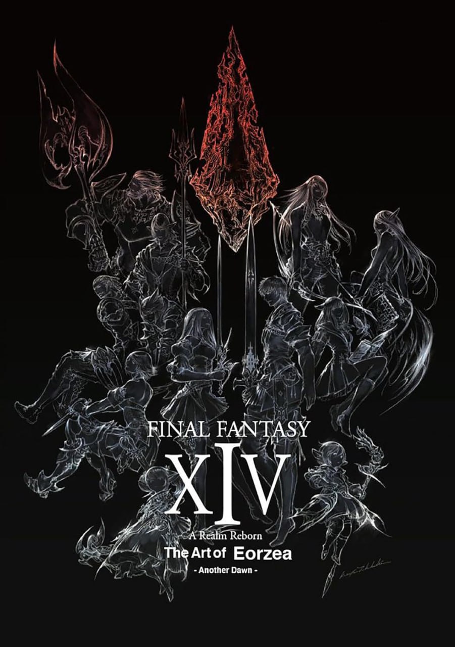 Portada ampliada de FINAL FANTASY XIV A Realm Reborn The Art of Eorzea -Another Dawn-