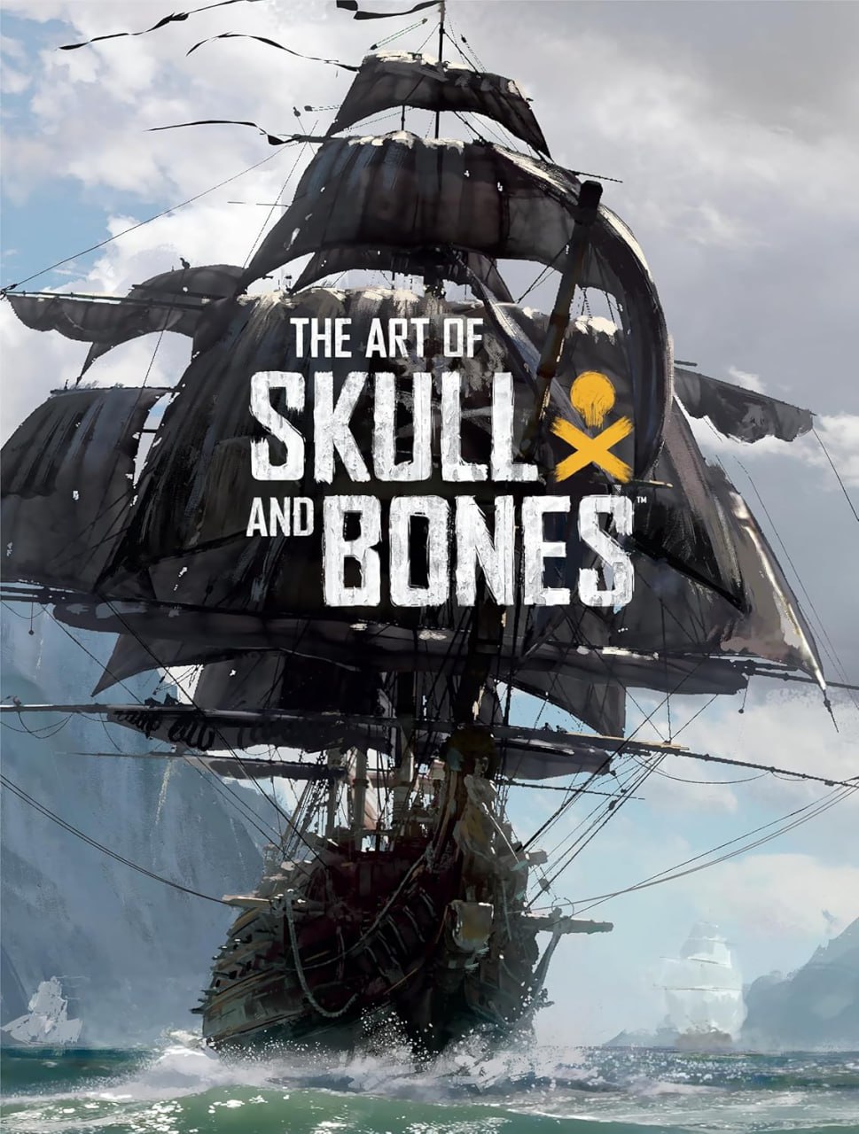 Portada ampliada de THE ART OF SKULL AND BONES