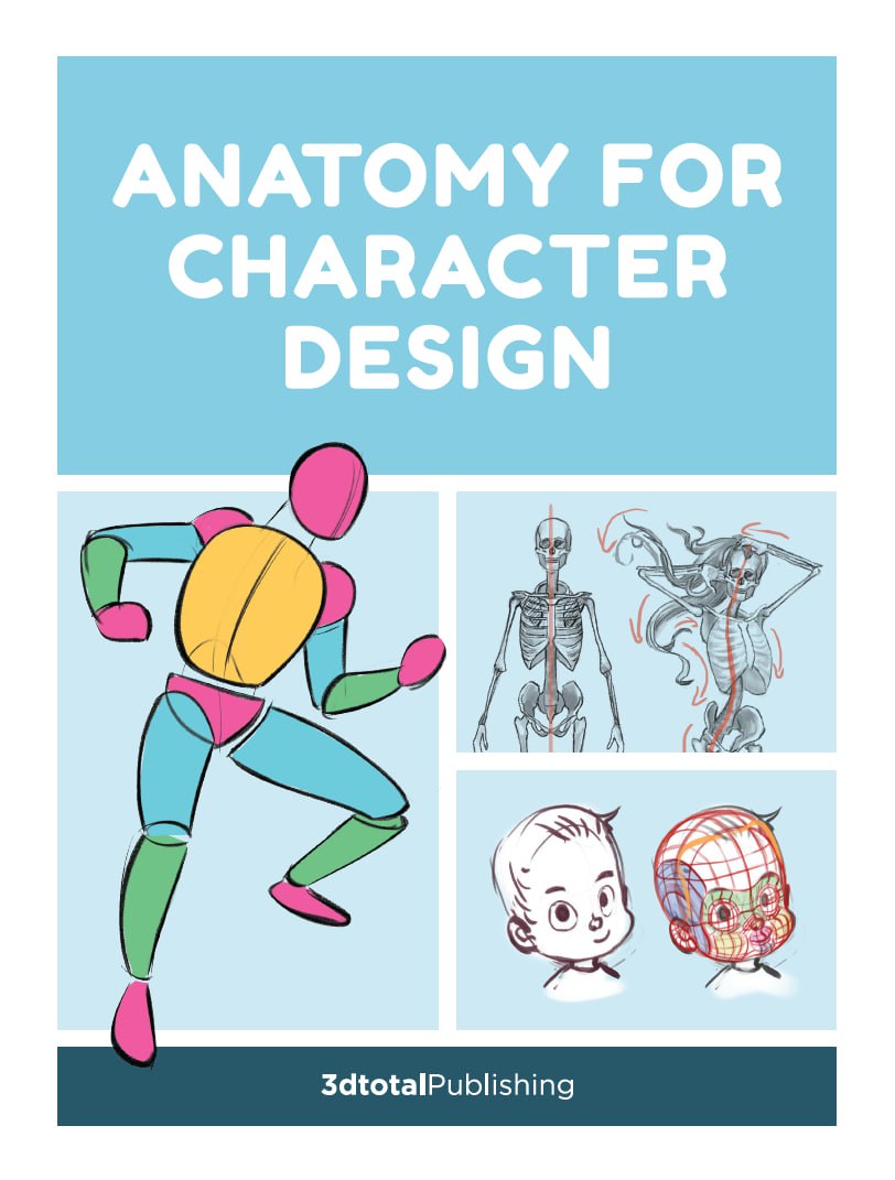 Portada ampliada de ANATOMY FOR CHARACTER DESIGN