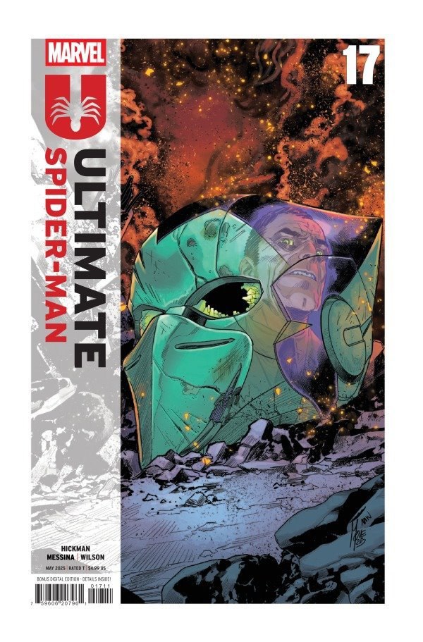 Portada ampliada de ULTIMATE SPIDER-MAN