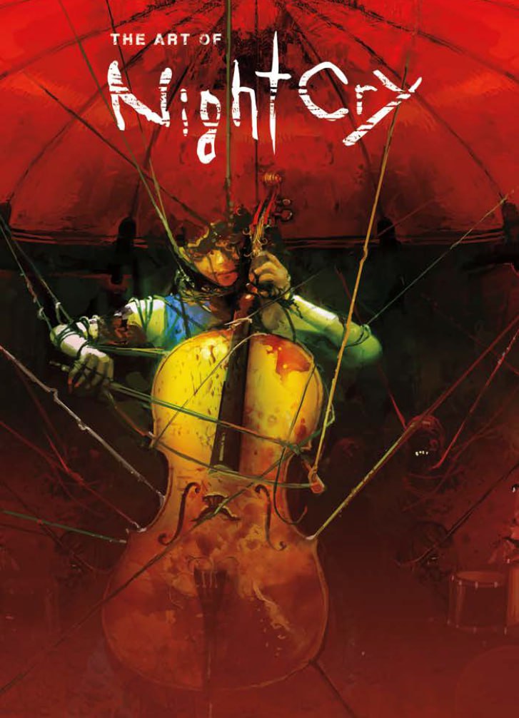 Portada ampliada de The Art of Nightcry