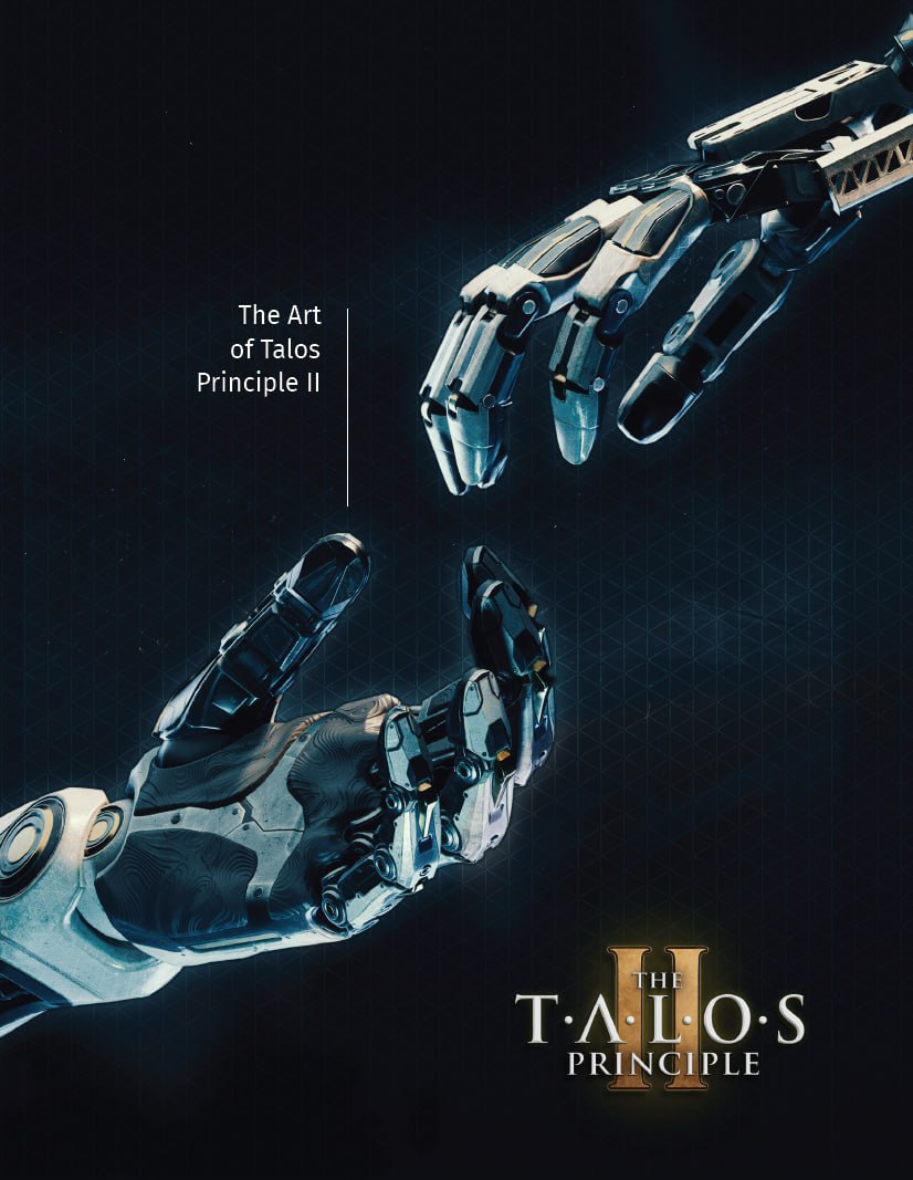 Portada ampliada de The Art of Talos Principle II