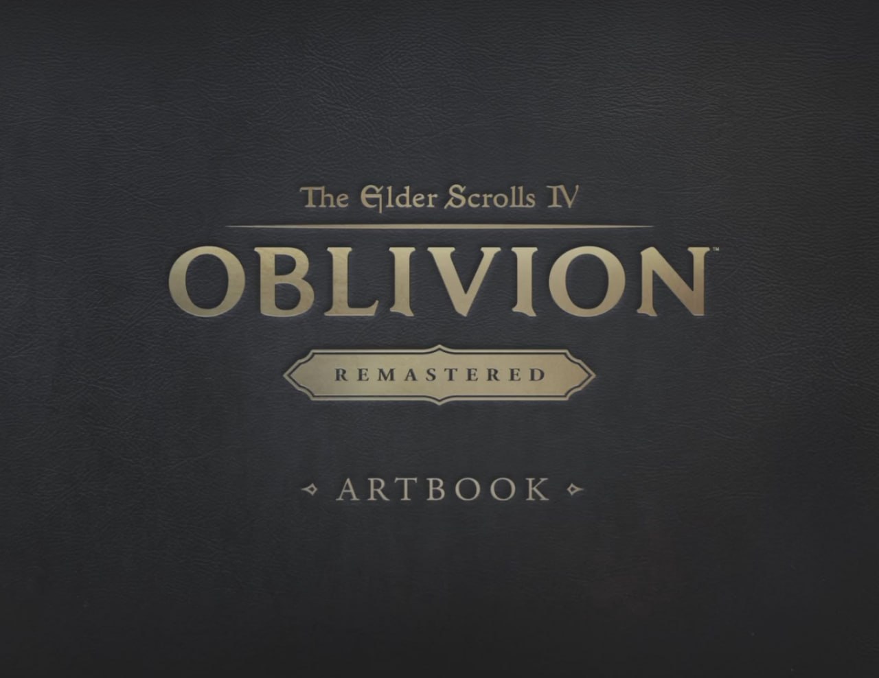 Portada ampliada de The Elder Scrolls IV: Oblivion Remastered Artbook