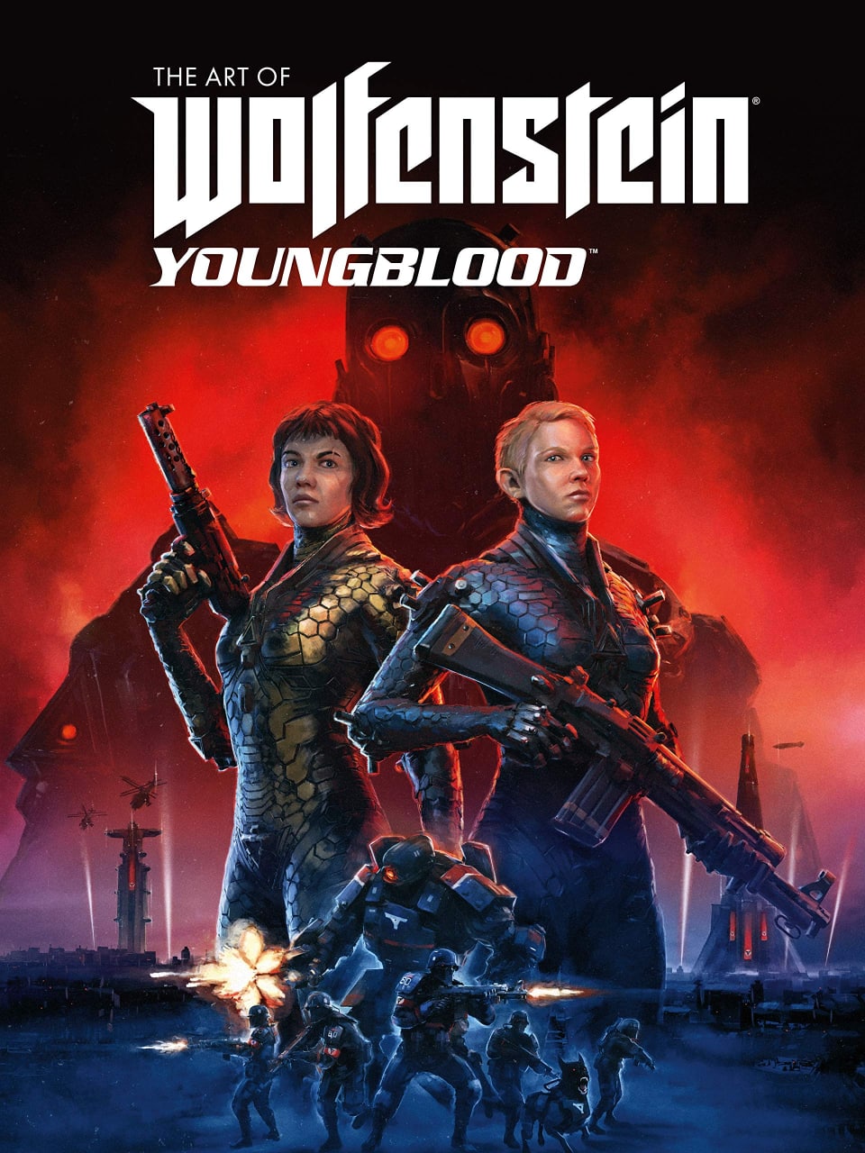 Portada ampliada de The Art of Wolfenstein