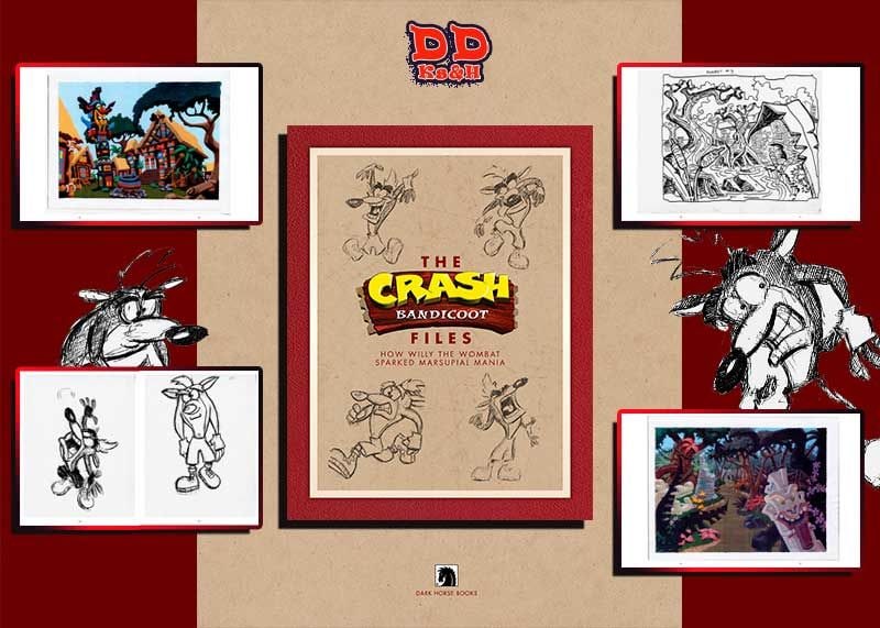 Portada ampliada de The Crash Bandicoot Files