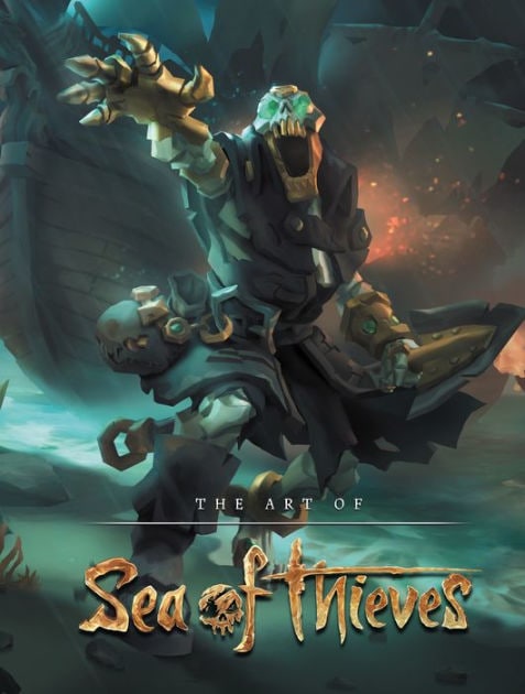 Portada ampliada de THE ART OF Sea of Thieves