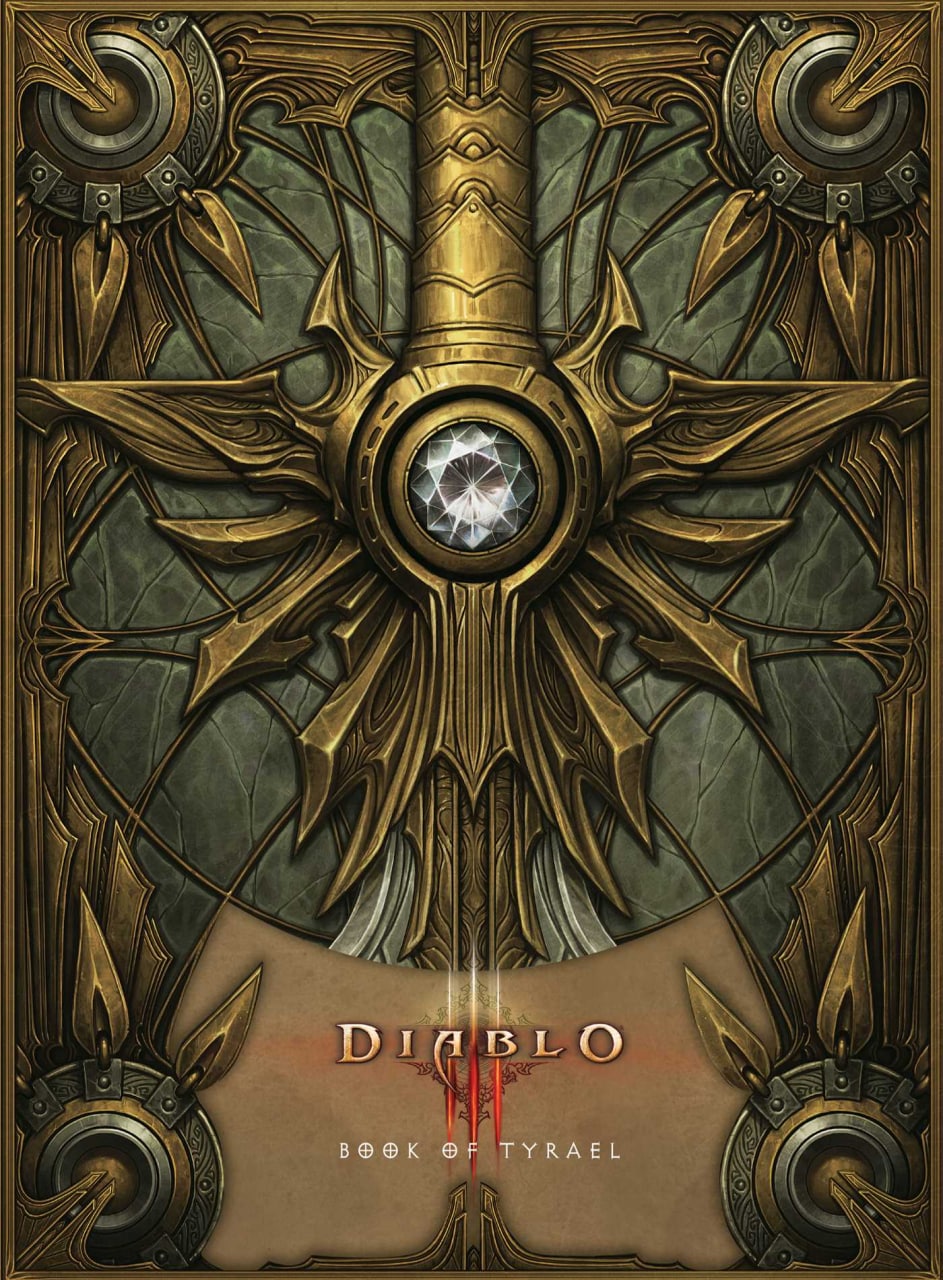 Portada ampliada de Diablo III: Book of Tyrael