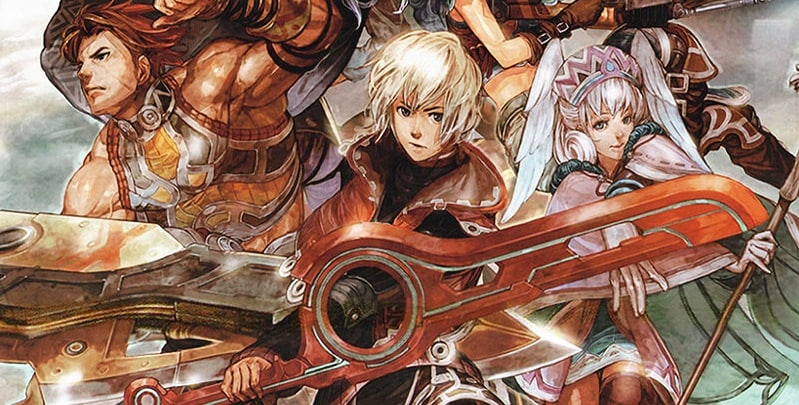 Portada ampliada de Artbook Xenoblade The Secret File-Monado Archives_
