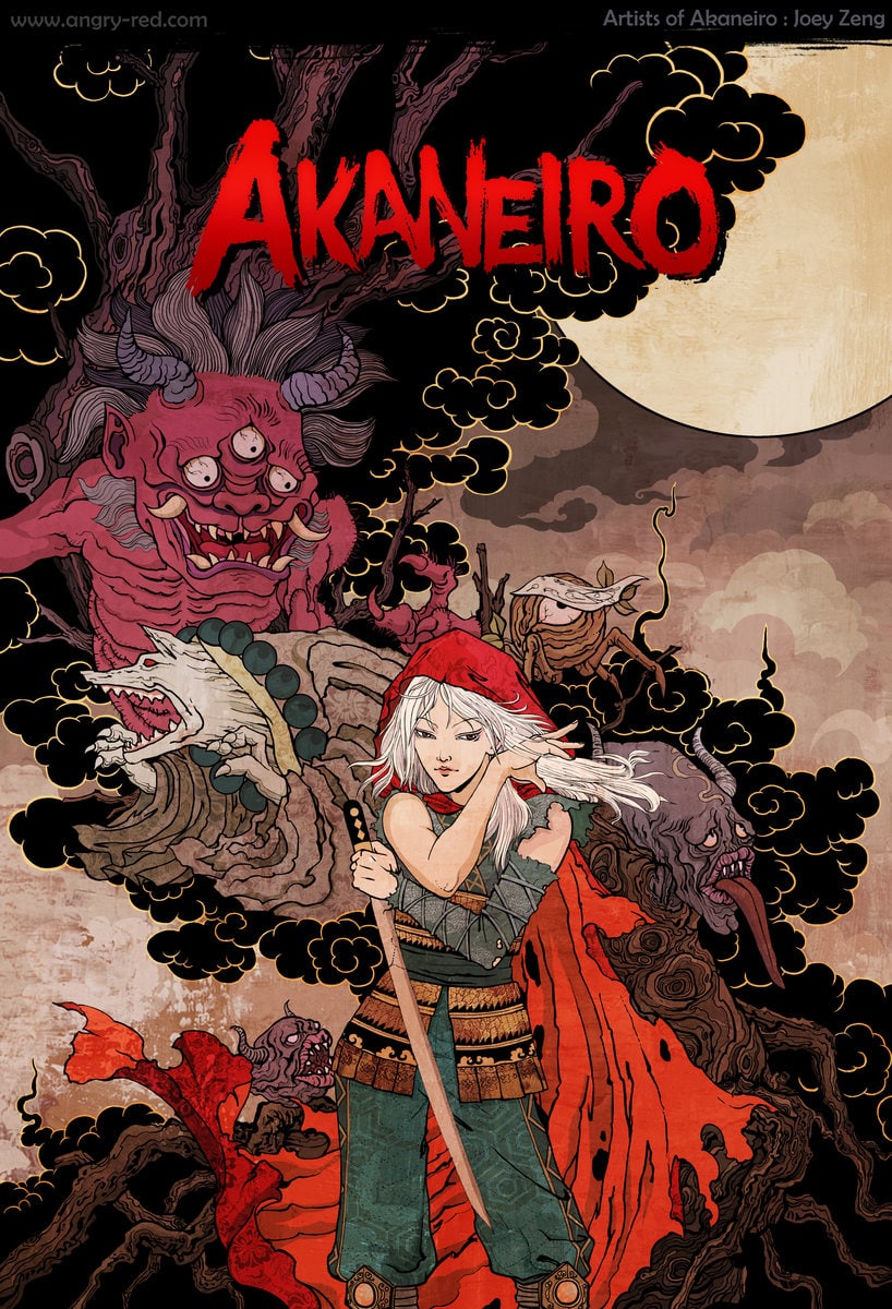 Portada ampliada de Akaneiro