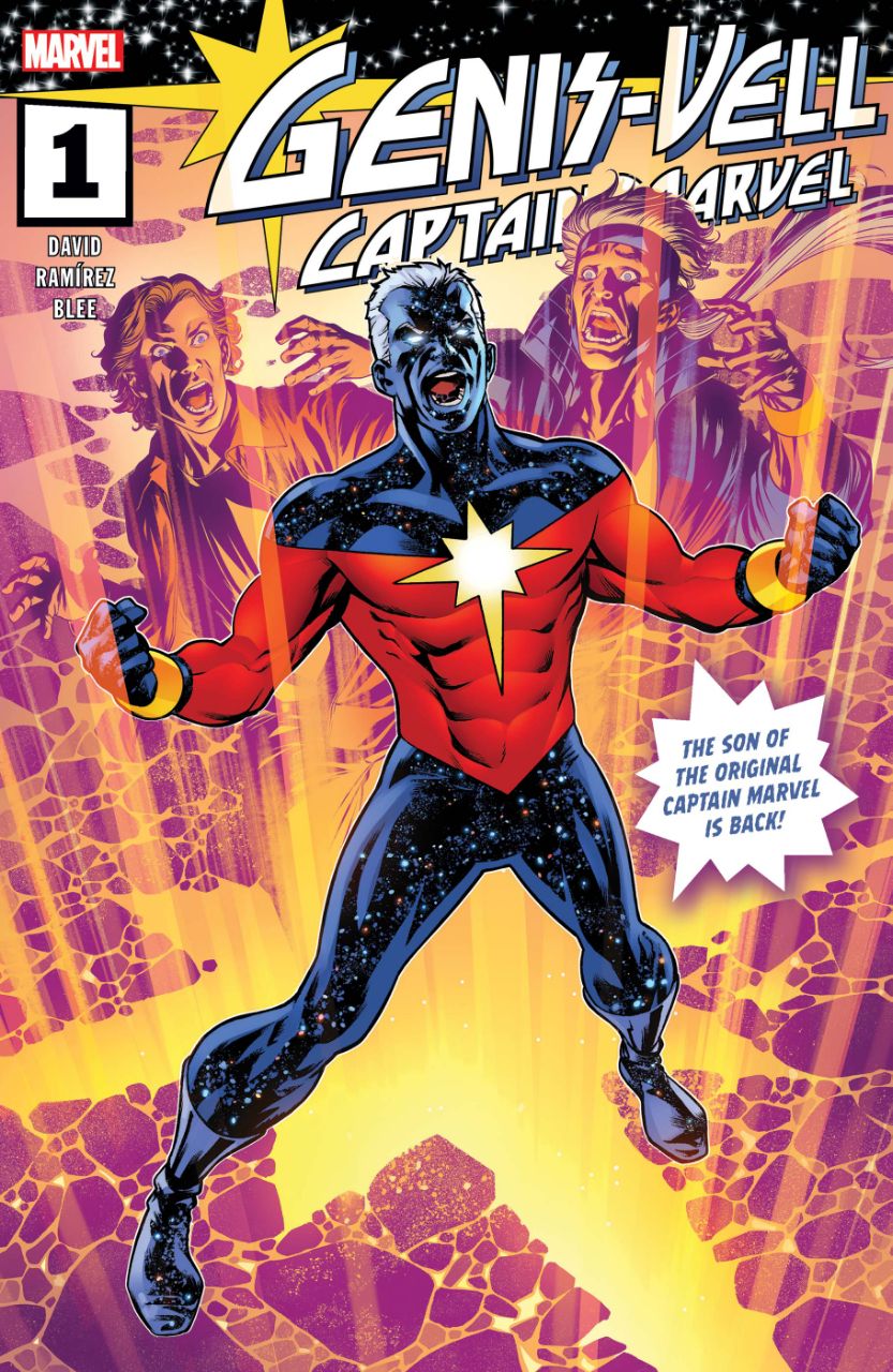Portada ampliada de GENIS-VELL CAPTAIN MARVEL