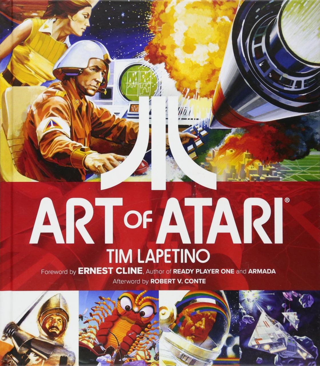 Portada ampliada de Art of Atari