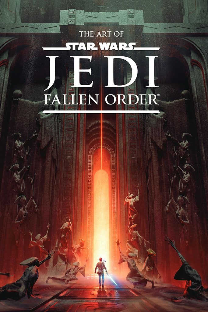 Portada ampliada de The Art of Star Wars Jedi Fallen Order