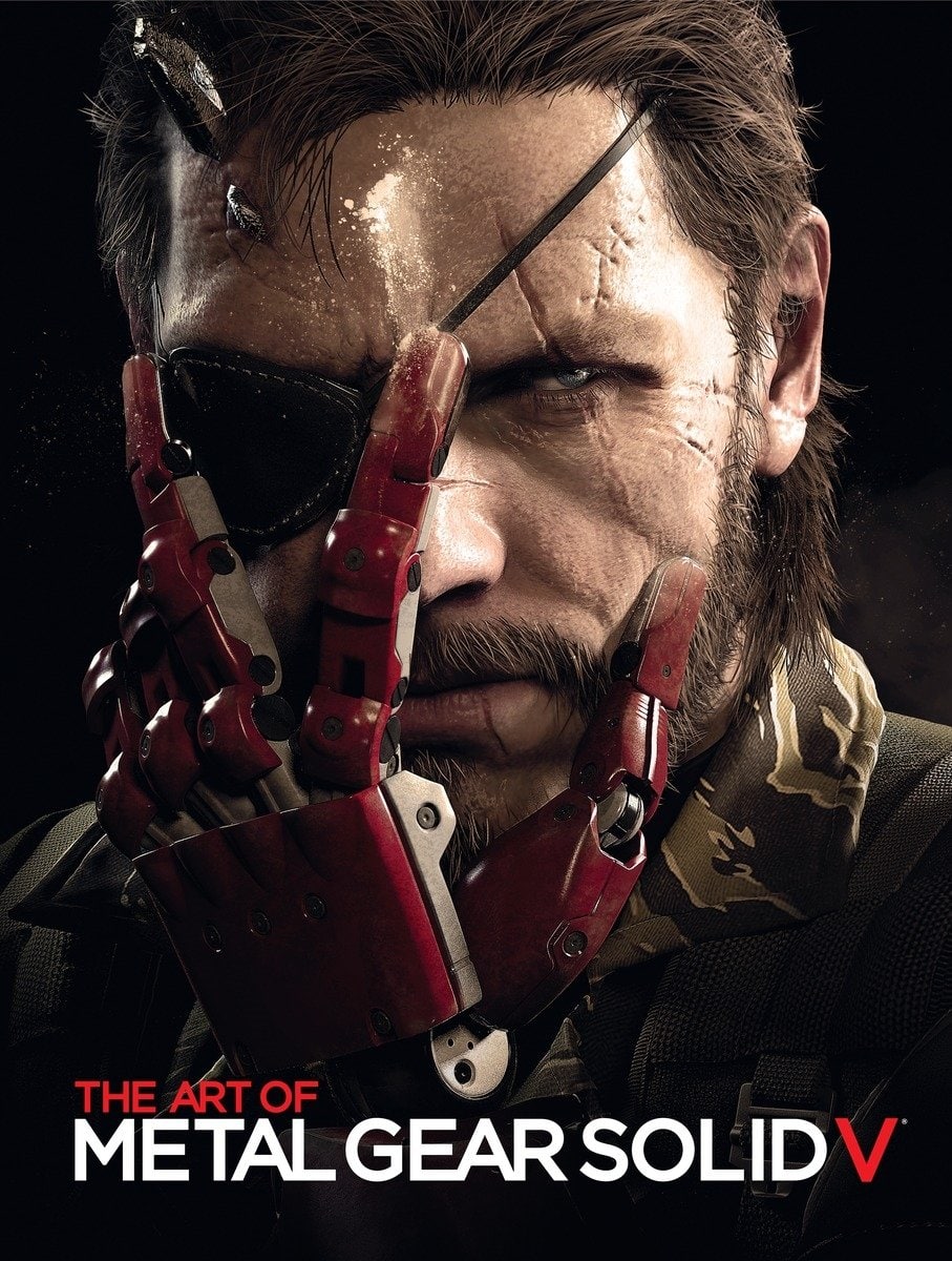 Portada ampliada de THE ART OF METAL GEAR SOLID V