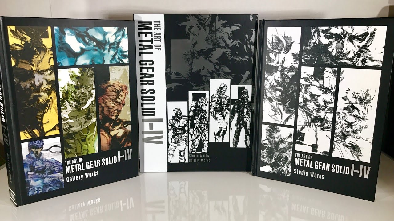 Portada ampliada de THE ART OF METAL GEAR SOLID I-IV