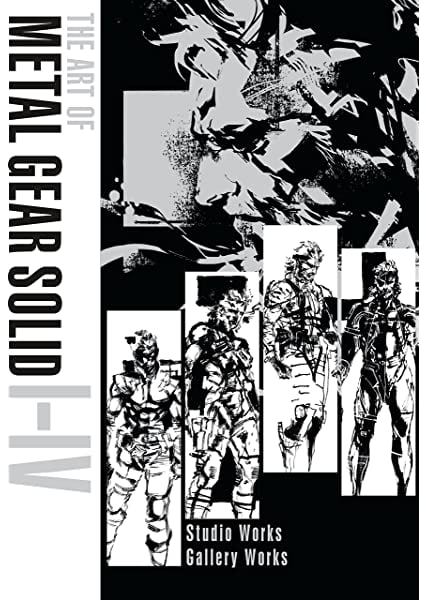 Portada ampliada de THE ART OF METAL GEAR SOLID IV