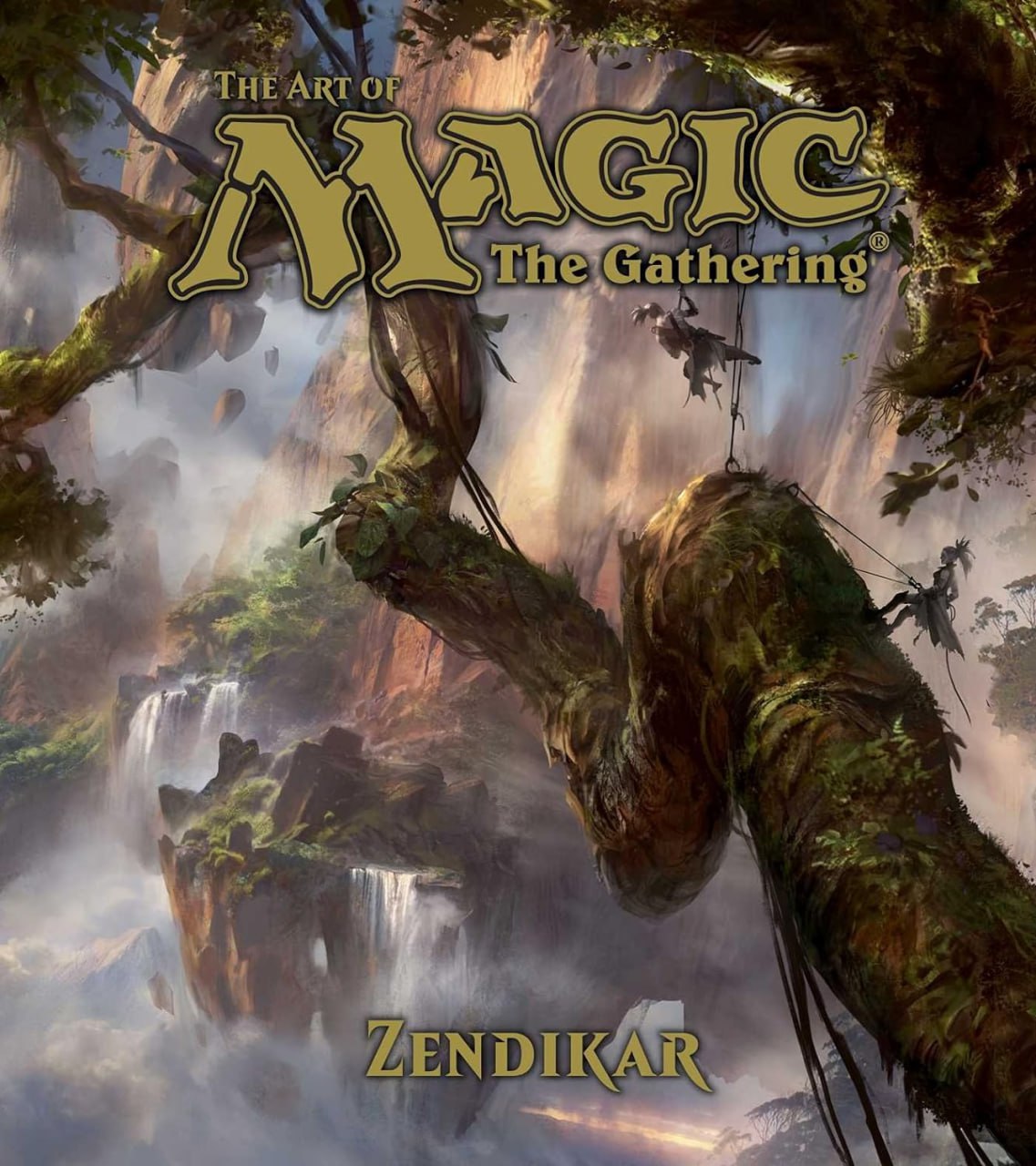 Portada ampliada de The Art of Magic The Gathering