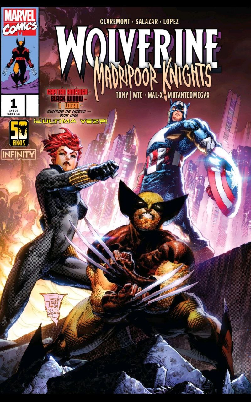 Portada ampliada de WOLVERINE MADRIPOOR KNIGHTS