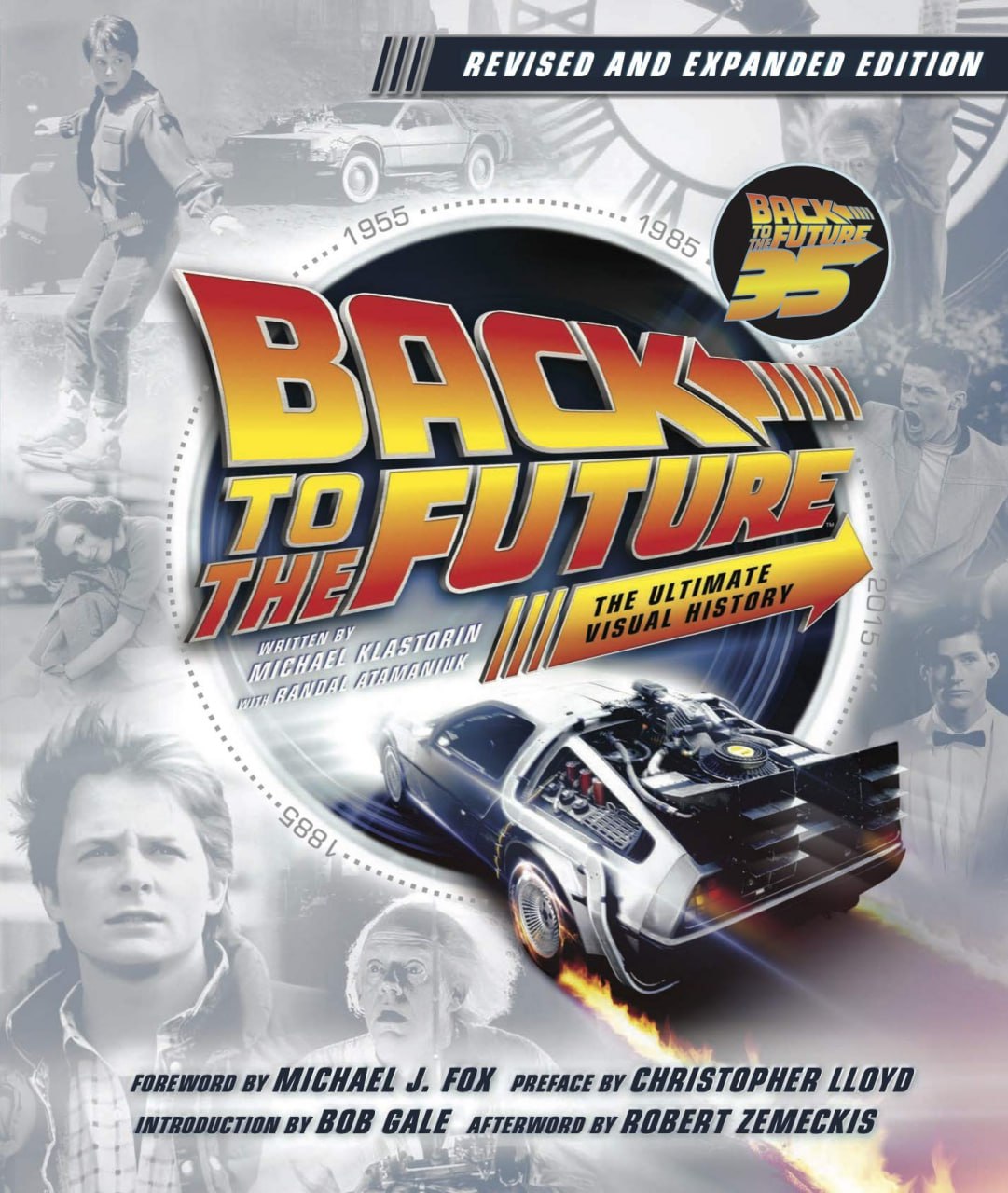 Portada ampliada de Back to the Future: The Ultimate Visual History