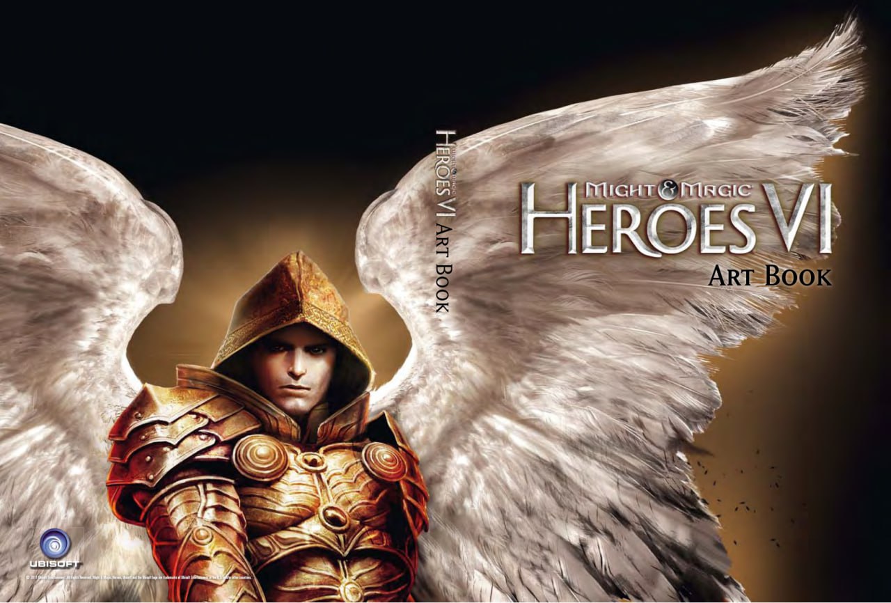 Portada ampliada de Might & Magic Heroes VI Art Book