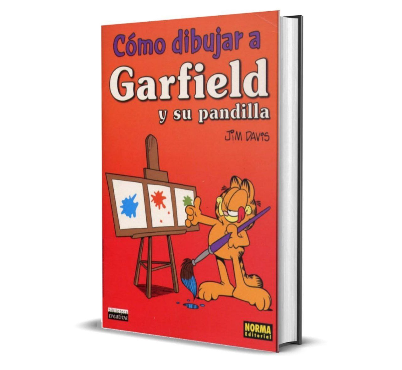 Portada ampliada de Cómo dibujar a Garfield y su pandilla