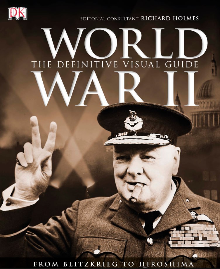 Portada ampliada de WORLD WAR II THE DEFINITIVE VISUAL GUIDE
