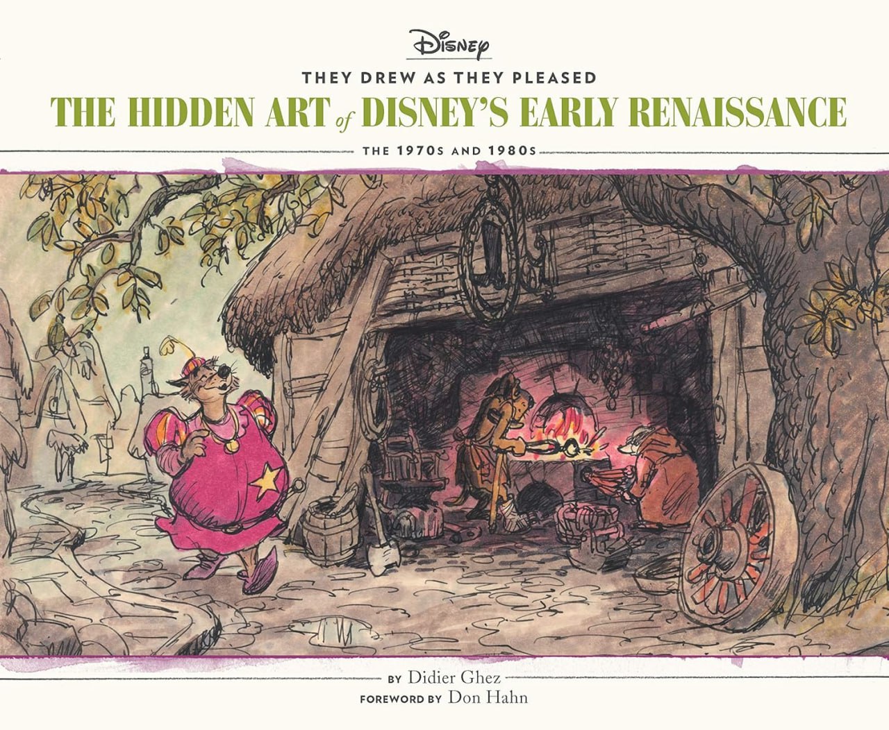 Portada ampliada de THEY DREW AS THEY PLEASED THE HIDDEN ART of DISNEY'S EARLY RENAISSANCE THE 1970s AND 1980s