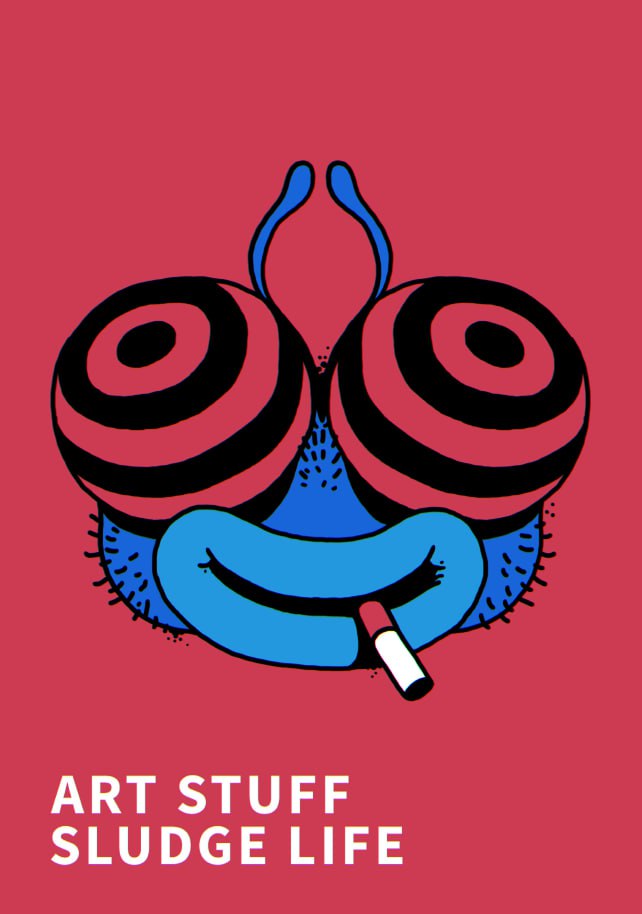Portada ampliada de ART STUFF SLUDGE LIFE
